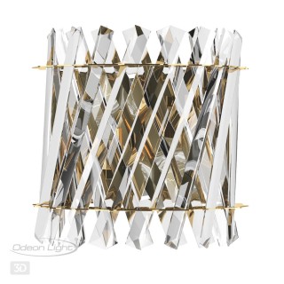 4795/2W HALL ODL21 429 золото/хрусталь Бра E14 2*40W SELVA-foto5