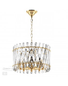 4795/8 HALL ODL21 429 золото/хрусталь Люстра E14 8*40W SELVA-foto5