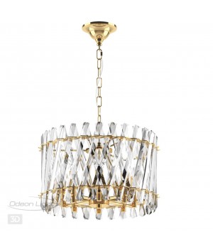 4795/8 HALL ODL21 429 золото/хрусталь Люстра E14 8*40W SELVA-foto5