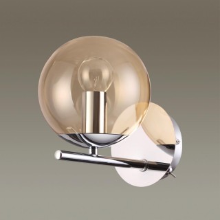 4454/1WA MODERNI LN20 092 хром, янтарный Бра E14 1*40W 220V SIERRA-foto3