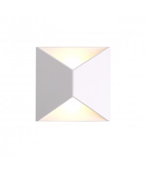 3909/10WL HIGHTECH ODL20 241 белый/металл Настенный светильник LED 3500K 10W 220V IP65 TIBRO-foto6