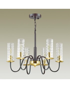 3781/6 MODERNI LN19 191 черный, бронза Люстра E27 6*40W 220V SHEILA-foto4