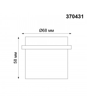 370431 SPOT NT19 281 черный Встраиваемый светильник IP20 GU10 50W 220V BUTT-foto2