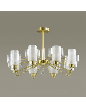 3705/8C COMFI LN19 087 матовый золотой Люстра потолочная E14 8*40W 220V DREW-foto3