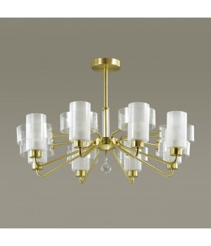 3705/8C COMFI LN19 087 матовый золотой Люстра потолочная E14 8*40W 220V DREW-foto3