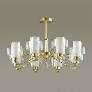 3705/8C COMFI LN19 087 матовый золотой Люстра потолочная E14 8*40W 220V DREW-foto3