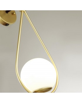 4810/1W PENDANT ODL21 351 золтой/черный/белый Бра с выкл. E14 1*40W FLARI-foto7