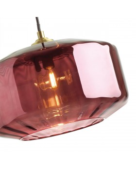 4782/1 PENDANT ODL21 345 бордовый/бронзовый Подвес E27 60W BINGA-foto7