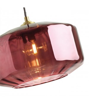 4782/1 PENDANT ODL21 345 бордовый/бронзовый Подвес E27 60W BINGA-foto7