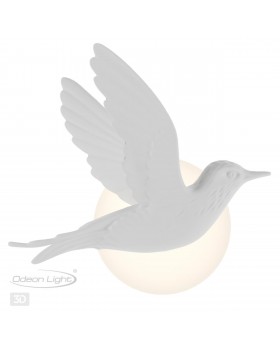 4310/3WL HIGHTECH ODL22 199 белый гипс Настенный светильник IP20 LED 3W 122Лм 3000K COLOMBELLA-foto6