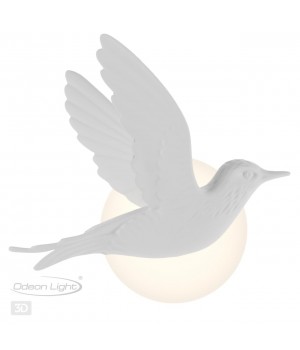 4310/3WL HIGHTECH ODL22 199 белый гипс Настенный светильник IP20 LED 3W 122Лм 3000K COLOMBELLA-foto6