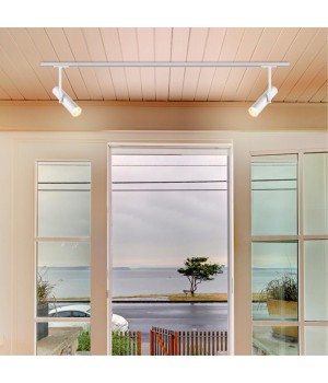 370574 PORT NT19 100 белый Светильник трековый однофазный трехжильный IP20 GU10 50W 220V BATRA-foto3