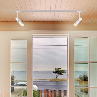 370574 PORT NT19 100 белый Светильник трековый однофазный трехжильный IP20 GU10 50W 220V BATRA-foto3