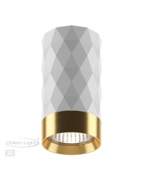 4286/1C HIGHTECH ODL22 263 белый/золотистый/металл Потолочный светильник IP20 LED GU10 max 10W AD ASTRUM-foto5