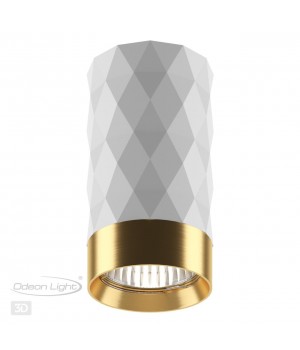 4286/1C HIGHTECH ODL22 263 белый/золотистый/металл Потолочный светильник IP20 LED GU10 max 10W AD ASTRUM-foto5