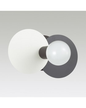 3783/1W MODERNI LN19 72 черный, белый, серый Бра E27 1*60W 220V ALOY-foto3