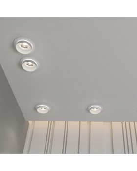 370781 SPOT NT21 292 белый Светильник встраиваемый влагозащищенный IP44 GU10 9W 220V WATER-foto3