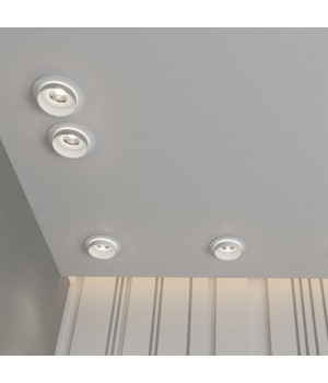 370781 SPOT NT21 292 белый Светильник встраиваемый влагозащищенный IP44 GU10 9W 220V WATER-foto3