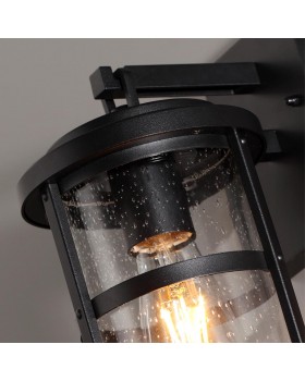 4964/1W NATURE ODL22 569 черный/стекло Ландшафтный настен.светильник E27 1*60W IP44 MAGUS-foto6