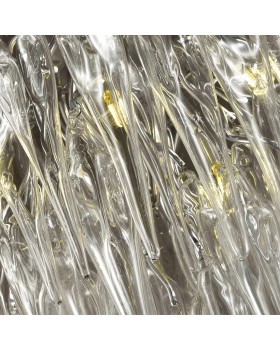 4719/2W CLASSIC (В 2-Х КОРОБКАХ) ODL20 393 серебристый/прозрачный Бра G9 2*40W 220V FOSCARA-foto5