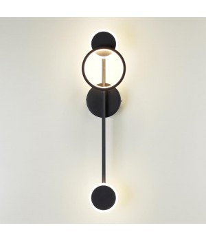 4322/16WL MIDCENT ODL22 169 металл/черный Настенный светильник IP20 LED 16W 740Лм 3000K DENZEL-foto5