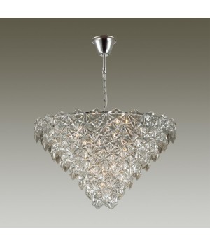 4923/12 MODERN ODL22 325 хром/прозрачный/стекло Люстра E14 10*40W TALERTI-foto4