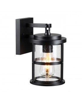 4964/1W NATURE ODL22 569 черный/стекло Ландшафтный настен.светильник E27 1*60W IP44 MAGUS-foto5