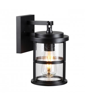 4964/1W NATURE ODL22 569 черный/стекло Ландшафтный настен.светильник E27 1*60W IP44 MAGUS-foto5