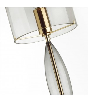 4850/1T STANDING ODL_EX21 55 дымчатый/золото/стекло Высокая Лампа E27 1*60W TOWER-foto8