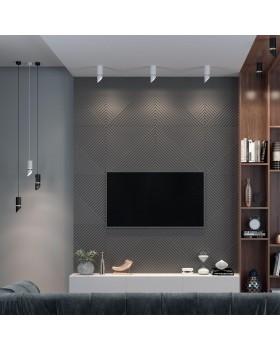 370908 OVER NT22 171 белый/хром Светильник накладной IP20 GU10 9W 220V DELTA-foto3