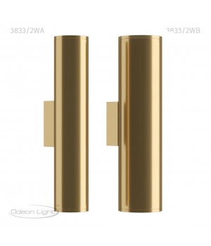 3833/2WA HIGHTECH ODL20 209 золотистый/металл Настенный светильник E27, LED max 7W 220V DARIO-foto5