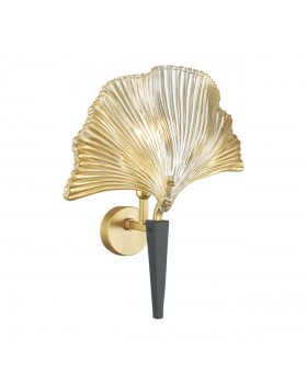 4870/1W HALL ODL_EX22 51 золотой/чёрный/стекло Бра E14 1*40W VENTAGLIO-foto6