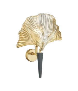 4870/1W HALL ODL_EX22 51 золотой/чёрный/стекло Бра E14 1*40W VENTAGLIO-foto6