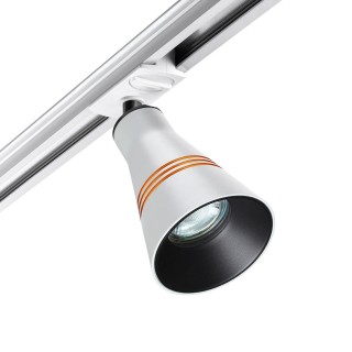 370858 PORT NT22 066 белый Светильник трековый однофазный двухжильный IP20 GU10 9W 220V SOBIT-foto5