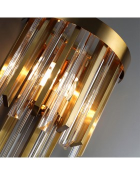 4925/2W ARTDEC ODL22 369 золотой/стекло Бра E14 2*40W ROMANA-foto5