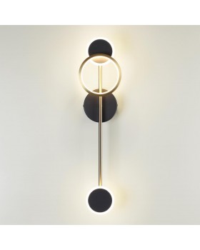 4321/16WL MIDCENT ODL22 169 металл/черный с бронзой Настенный светильник IP20 LED 16W 555Лм 3000K DENZEL-foto5