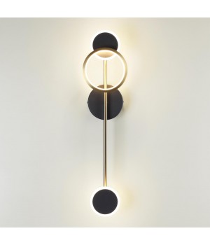 4321/16WL MIDCENT ODL22 169 металл/черный с бронзой Настенный светильник IP20 LED 16W 555Лм 3000K DENZEL-foto5