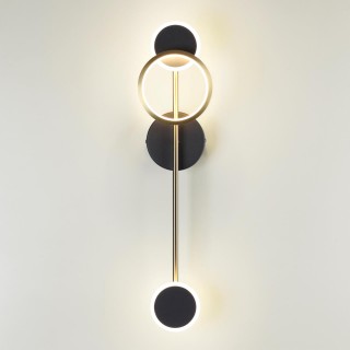 4321/16WL MIDCENT ODL22 169 металл/черный с бронзой Настенный светильник IP20 LED 16W 555Лм 3000K DENZEL-foto5