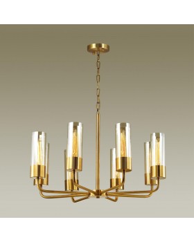 4659/8 COUNTRY ODL20 491 золотой/прозрачный Люстра E27 8*60W 220V STEPI-foto3