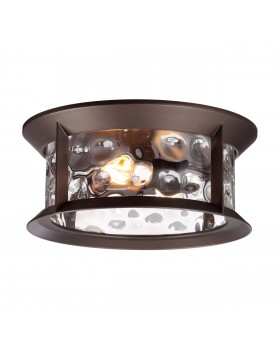 4961/2C NATURE ODL22 565темно-коричневый/стекло Ландшафтный потолочный светильник E27 2*60W IP44 MAVRET-foto5