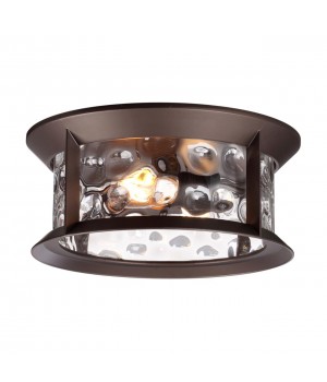 4961/2C NATURE ODL22 565темно-коричневый/стекло Ландшафтный потолочный светильник E27 2*60W IP44 MAVRET-foto5