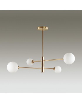 4418/4C MODERNI LN19 073 золотой Люстра на штанге G9 4*40W 220V ESTELLE-foto3