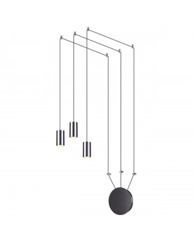 3897/3 L-VISION ODL20 225 черный/хром/металл Наклад. св-к (провод 7м, 10 крепл.) GU10 50W*3 LUCAS-foto4