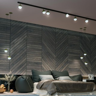 370825 PORT NT22 081 матовое золото Светильник трековый однофазный трехжильный IP20 GU10 9W 220V GARN-foto11