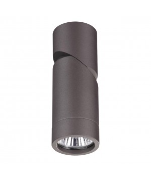 370590 OVER NT19 220 серебристый черный Накладной светильник IP20 GU10 50W 220-240V ELITE-foto5