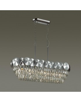 4972/6 HALL ODL22 375 хром/пластик/хрусталь Люстра E14 6*40W CATRIS-foto4