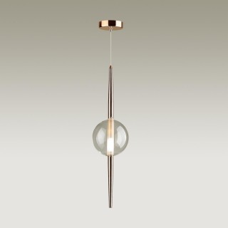 4685/1 PENDANT ODL20 295 медный/прозрачный Подвес G9 5W 220V LAZIA-foto4