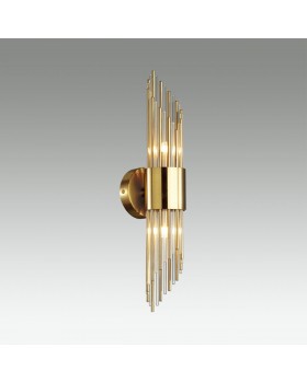 4847/2W HALL ODL21 461 золото/металл/стекло Бра G9 2*40W FLAMBI-foto4