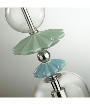 4893/1 CLASSIC ODL_EX22 71 хром/раноцветн./керамика/стекло Подвес E14 1*40W 4893/1 BIZET-foto2