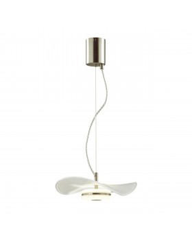 4856/10LA L-VISION ODL_EX21 65 никель/белый/стекло Подвес LED 1*10W 3500K FLUENT-foto6